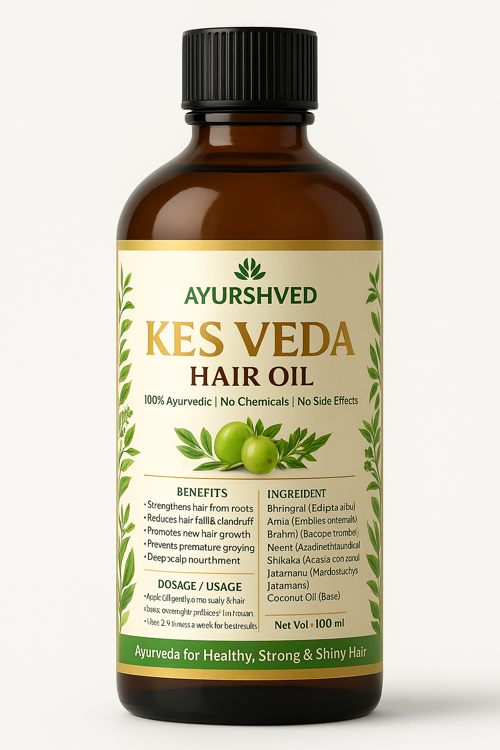 Kes veda (for hair loss)